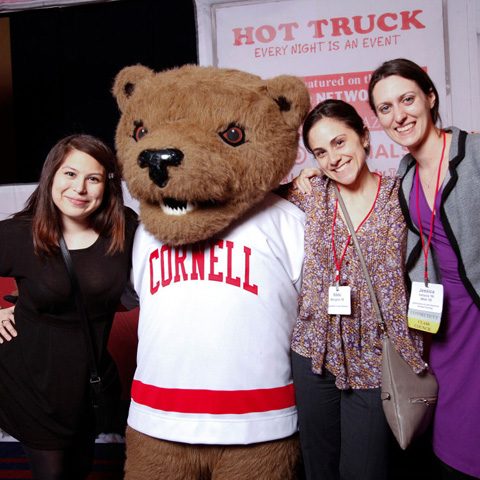 The Big Red Bear joins alumni for a delicious night of Hot Truck