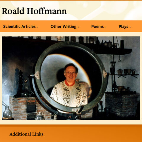 Roald Hoffmann homepage