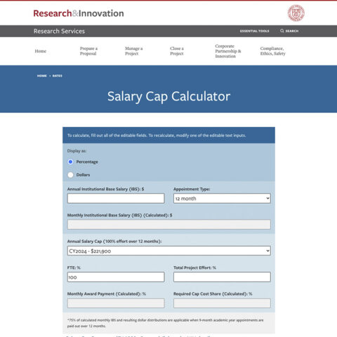 Snapshot of form with fields to fill out